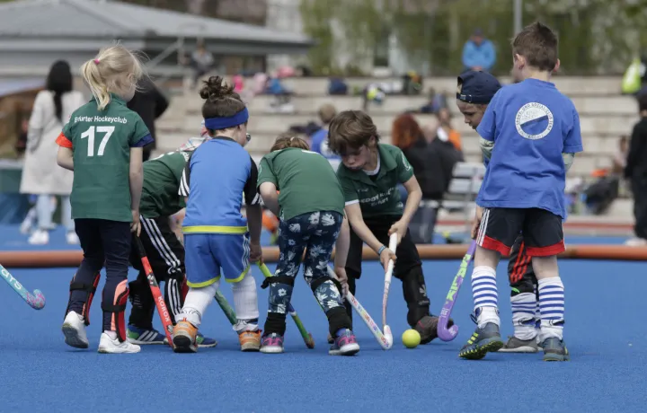 Spielsituation bei den Minis